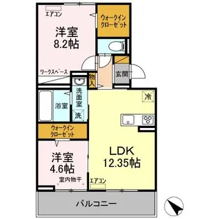 Stella【3階】の間取り