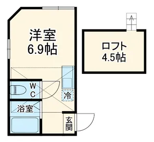 アーヴェル戸塚【2階】の間取り