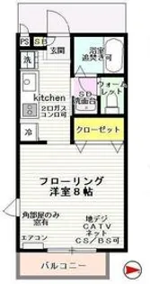 プライムスクエア【2階】の間取り
