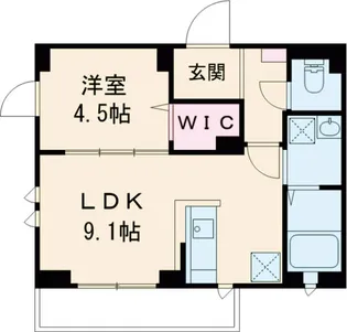 グルナディエ【2階】の間取り
