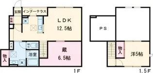 ハイツクローバー【1階】の間取り