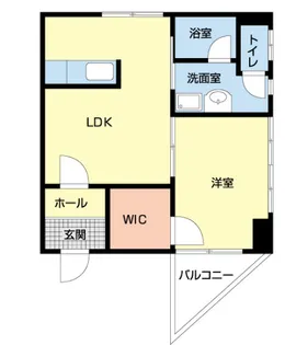 西門町マンション【3階】の間取り