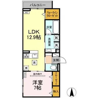 Willkommen【1階】の間取り