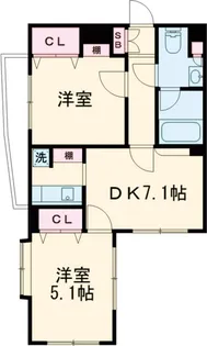 マイキャッスル田園調布Ⅱ【4階】の間取り