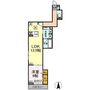 Willkommen【2階】の間取り