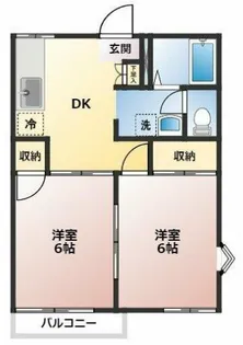 MANGATA鴻巣Ⅱ【1階】の間取り