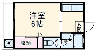 ニューサトウコーポNo2【105号室】の間取り