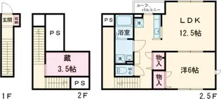 ハイツクローバー【2階】の間取り