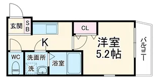 SKリデンテ北松戸【1階】の間取り