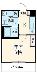 DELIGHT TOWN【2階】の間取り