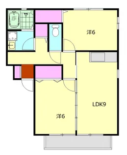 シャルマンA【2階】の間取り