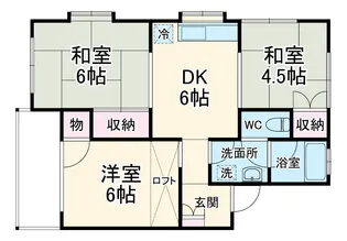 グランメゾン相模原【101号室】の間取り