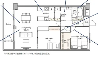 PLENDY浦和別所【5階】の間取り