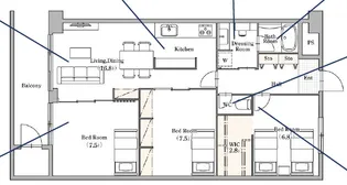 PLENDY浦和別所【4階】の間取り