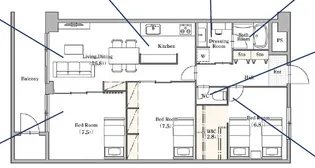 PLENDY浦和別所【2階】の間取り