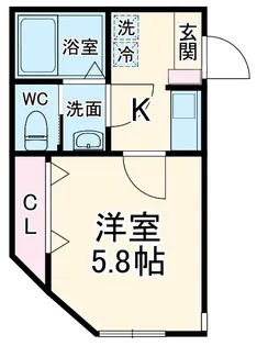 レグレス【1階】の間取り