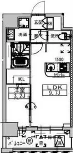 ミラージュパレス大阪ドームProsper【2階】の間取り