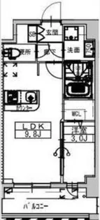 ミラージュパレス大阪ドームProsper【2階】の間取り