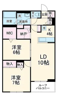 SOLANAⅡ【2階】の間取り