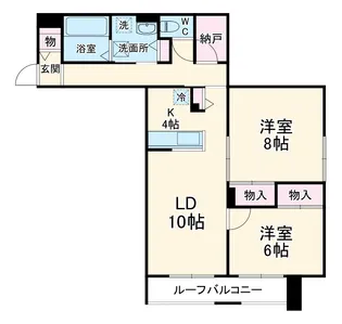 SOLANAⅡ【3階】の間取り