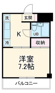 ダイアパレス根岸【4階】の間取り