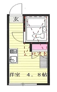 サン・デュエット【1階】の間取り