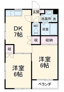 サンライフモーレアⅡ【4階】の間取り