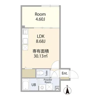 エテルノヴァローレ草加Ⅱ【3階】の間取り