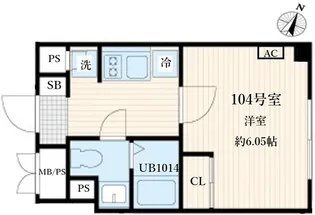 Aglaia要町【1階】の間取り