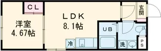 Aglaia要町【2階】の間取り