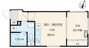 Aglaia要町【3階】の間取り