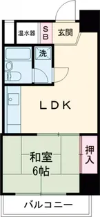 ライオンズマンション西新宿【804号室】の間取り