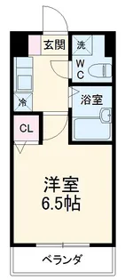 天神SKビル【0402号室】の間取り