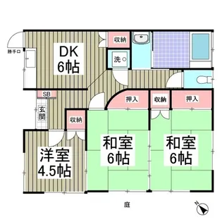 コーポ小林【1階】の間取り