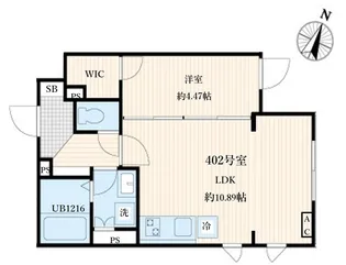 Aglaia要町【4階】の間取り