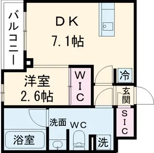 レジデンス経堂桜丘【3階】の間取り