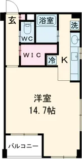 コージーコート学芸大学【2階】の間取り