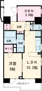 HF学芸大学レジデンス【7階】の間取り