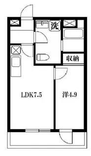 COMODO上尾本町【3階】の間取り