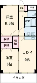グリーンライト【05030号室】の間取り
