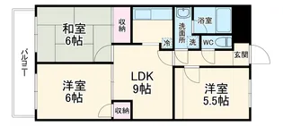 カーサエスペランサ【2階】の間取り