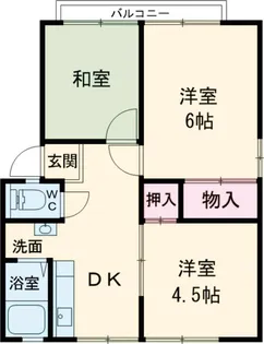 松永ハイツ【2階】の間取り