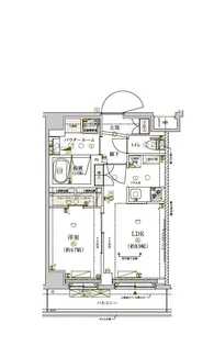 メインステージ東武練馬【5階】の間取り
