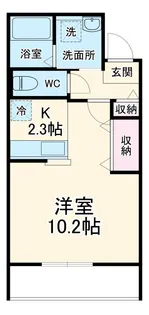 アドヴァンス【3階】の間取り