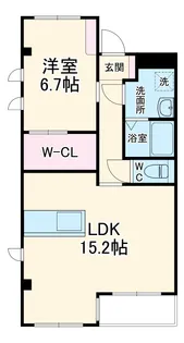 ソレイユ アオ【2階】の間取り