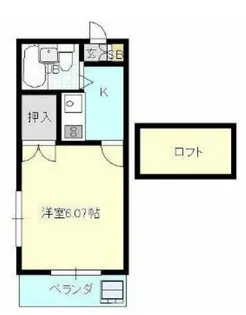 アーク代官【1階】の間取り