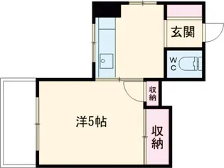 シマムラビル【201号室】の間取り
