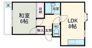 千代田マンション【302号室】の間取り