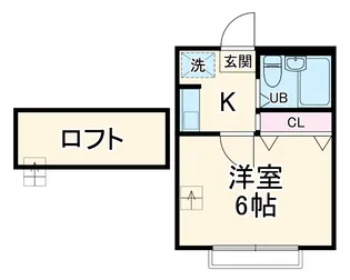 アネックス東川口7【1階】の間取り