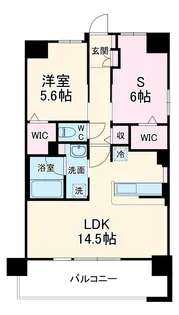 ベイ・グランデ弁天町【705号室】の間取り